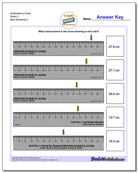 Centimeters On Ruler