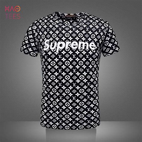 Lv Mix Supreme Black White 3d T Shirt