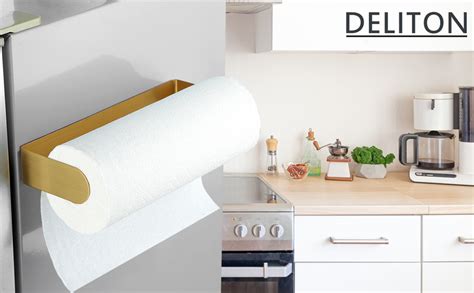 Amazon Com DELITON Magnetic Paper Towel Holder Magnetic Paper Towel