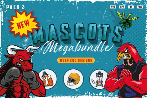 Vector Mascots Bundle 500 Designs Dealjumbo