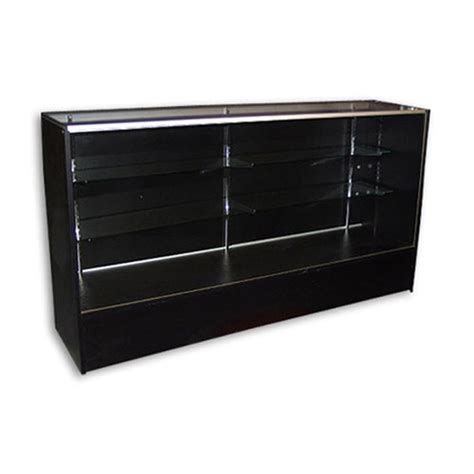 6 Low Cost Full Vision Glass Display Case The Fixture Zone