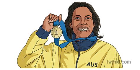 Who Is Cathy Freeman Cathy Freeman Facts Twinkl