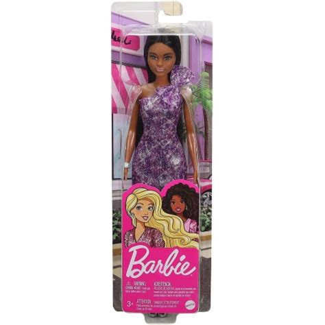 Barbie Glitz Doll Purple Dress 1 Kroger