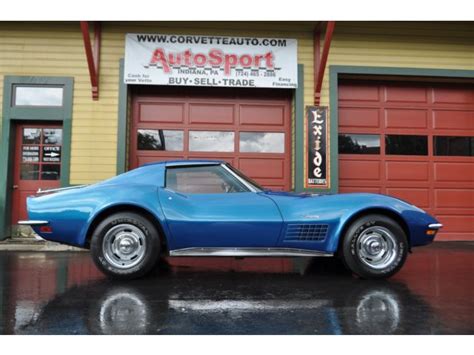1972 Targa Blue Corvette Original S Matching 350 Factory Ac 4speed