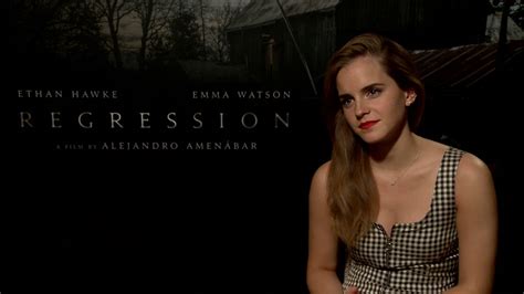 Interview Emma Watson Emma Watson Présente Regression Allociné