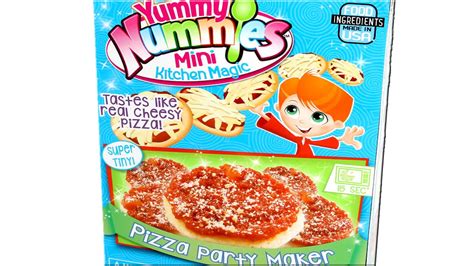 Yummy Nummies Mini Kitchen Magic Pizza Party Maker Youtube