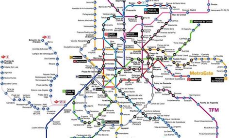 I Numeri Da Record Della Metropolitana Di Madrid Stazioni Linee E Tanto Altro