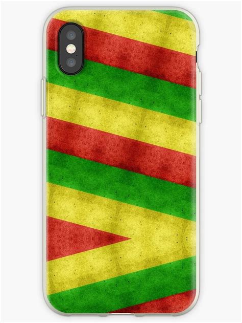 Asymetric Ragga Pattern Three Color Stripes Iphone Case And Cover By