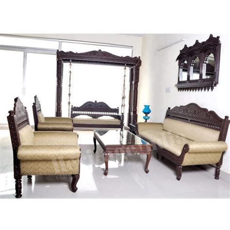 Here is a list of 12 simple and modern sofa designs for living room. Brown Designer Wooden Sofa Set Including Swing, For Furniture, For Home, Rs 380000 /sofa set ...