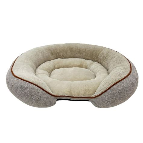 Vibrant Life 38in Large Orthopedic Oval Lounger Dog Bed Walmartca