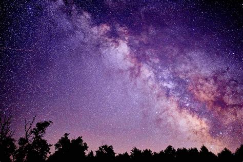 Milky Way On A Purple Sky Image Id 311000 Image Abyss