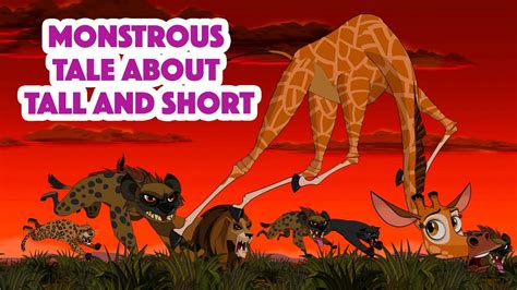 Masha And The Bear 👻 Mashas Spooky Stories 🦒 Monstrous Tale About Tall And Short 🏜️ Episode 24