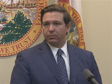 Florida Gov Ron Desantis Says Hell Go Slowly On Reopening The State