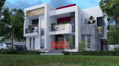 Contemporary Nigerian Residential Architecture Onyekachi House 3 5 Bedroom Lmodern Duplex