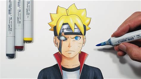How To Draw Boruto Uzumaki From Naruto How To Draw Boruto Naruto