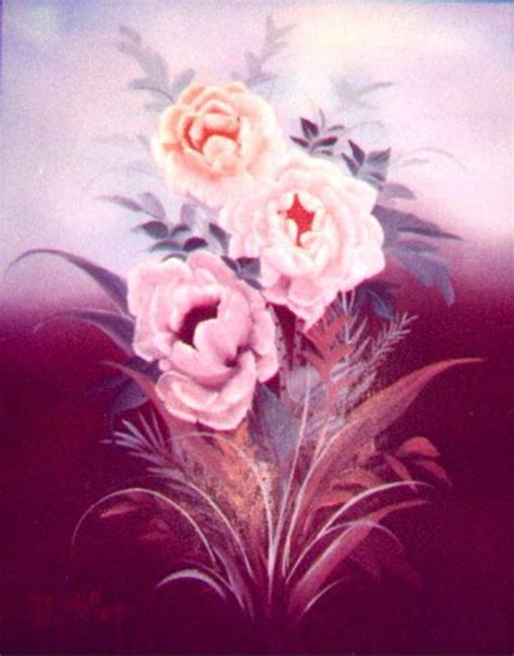 Pastel Roses By Daniel L Miller From My Floral Paintings