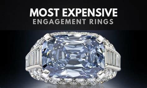 The 20 Most Expensive Engagement Rings In The World 2023 Wealthy