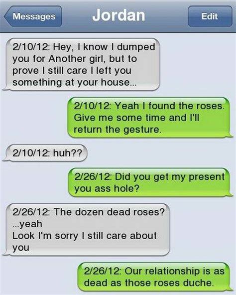 Hilariously Rude Texts From The Ex