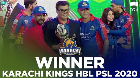 Winning Celebrations Karachi Kings Hbl Psl 2020 Winner Mb2e Youtube