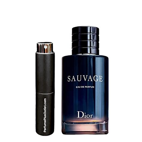 Travel Spray 027 Oz Sauvage Eau De Parfum For Men By Dior Perfume