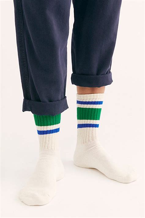 Retro Stripe Tube Socks Striped Tube Socks Tube Socks Sock Boots Outfit