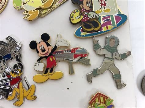 Collection Of Walt Disney Disneyland Pins Trading Pins