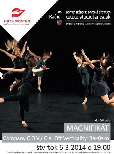 Divadlo Štúdio tanca na Slovensku stále rozvíjí současný tanec Dance Context Taneční aktuality