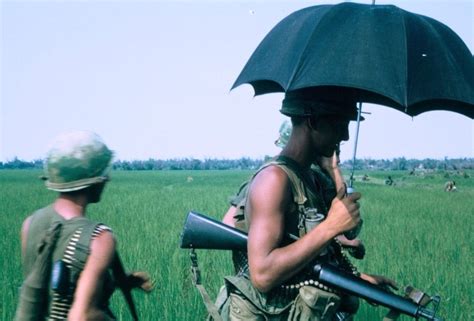 Soldiers Of The 1st Cavalry Division Airmobile In The Field 1970
