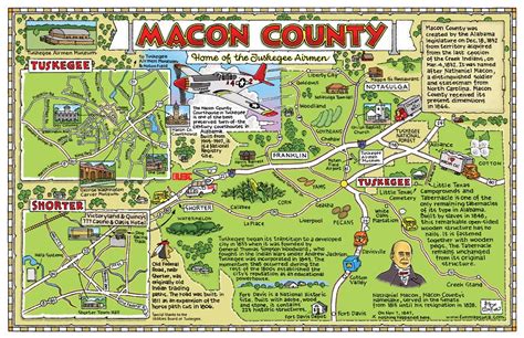 Fun Maps Usa Macon County Al Macon County Tuskegee Airmen Tenacity