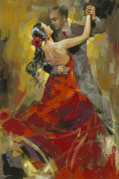 Browse Online Gallery Park West Gallery Dance Artwork Tango Art