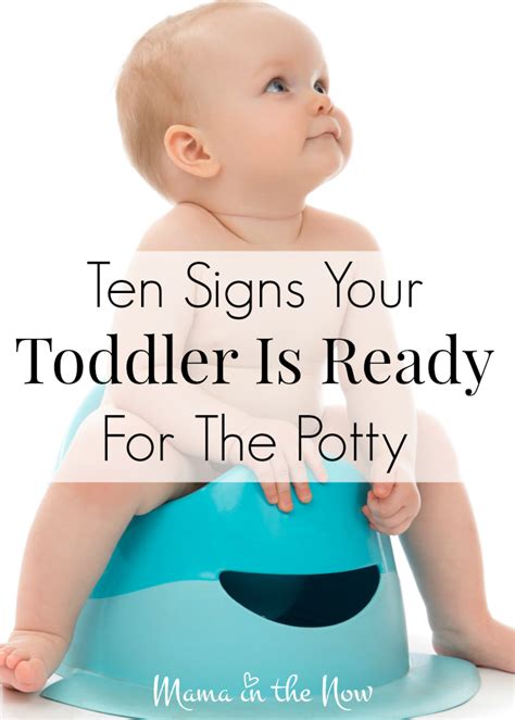 Ten Signs Your Toddler Is Ready For The Potty