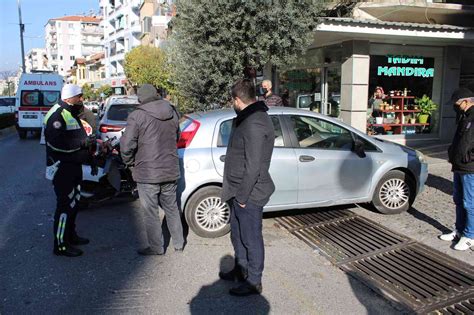 Aydında trafik kazası 1 yaralı Aydın Haberleri