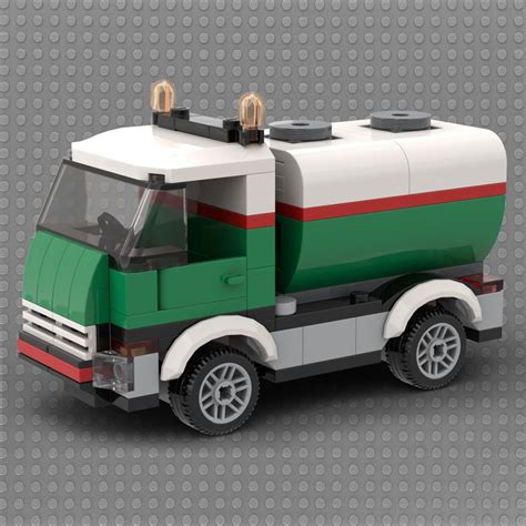 Lego Moc Custom Octan Tanker By Keep On Bricking Rebrickable Build