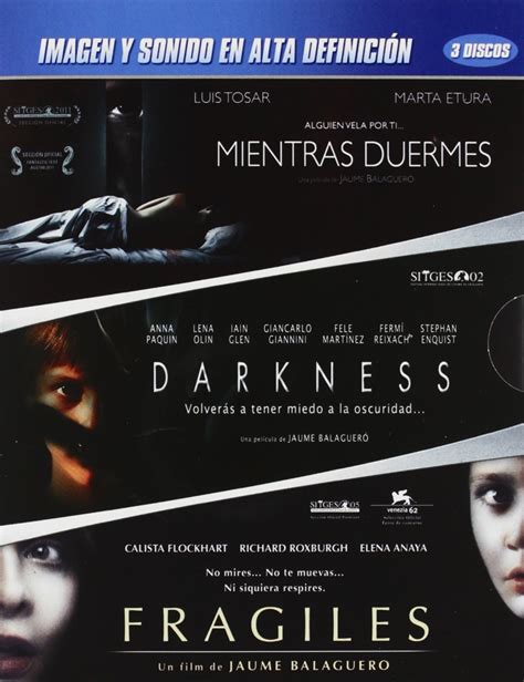 Mientras Duermes Fragiles Darkness Blu Ray Import