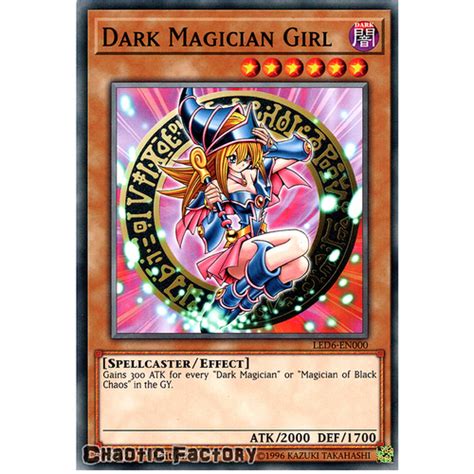 Yugiohled6 En000 Dark Magician Girl Common 1st Edition Nm