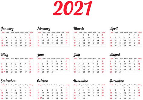Download Kalender 2021 Hd Aesthetic 2021 Calendar In Png Hd Images