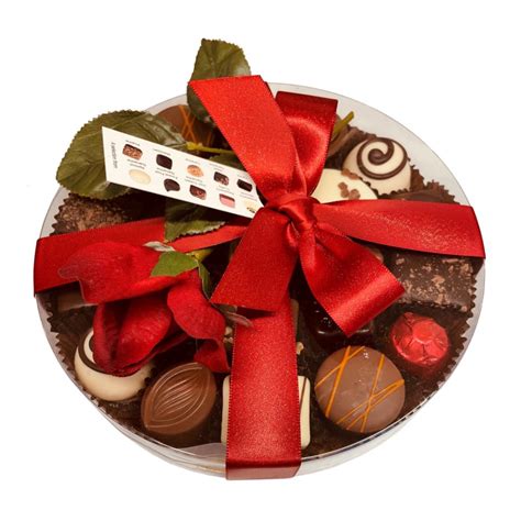 Helen S Chocolates Helen S Luxury Round Acetate Chocolate Gift Box G Buy Online Uk