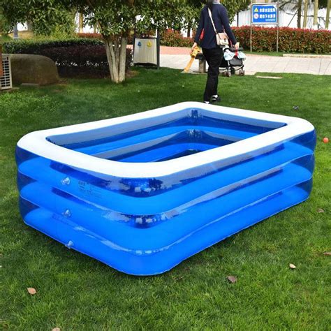 Portable Inflatable Swimming Pool Pvc Warm Adult Bath Bathtub Foldable
