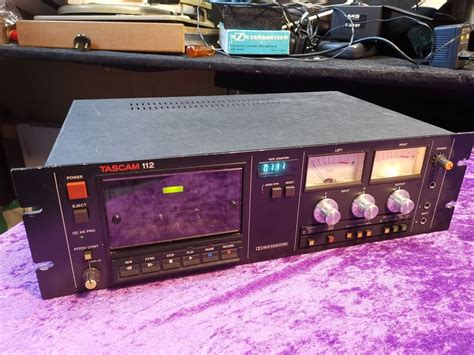 Phono, fm auto, dolby fm adaptor, am, aux. TASCAM 112 Tape-Deck kaufen auf Ricardo
