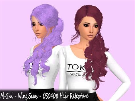 The Sims Resource Wingssims Os0408 Hair Retextured By Mikerashi