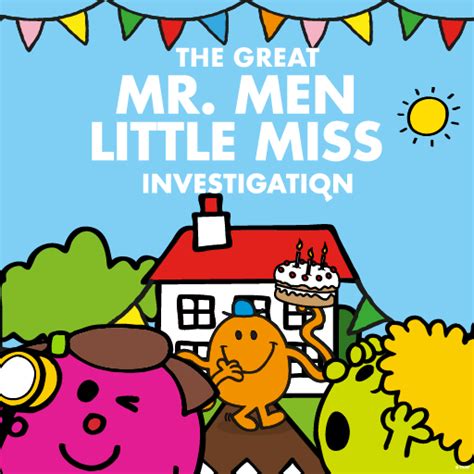 The Great Mr Men Little Miss Investigation Little Miss Wise And The