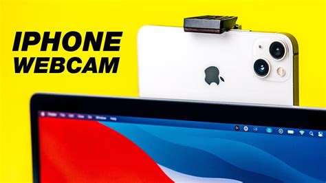 How To Use Your Iphone As A Webcam Works For Mac Pc Youtube