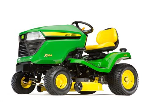 John Deere X324 Select Series X300 Lawn Tractors Johndeereca