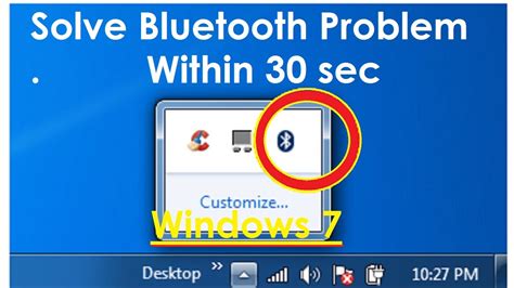 How To Show Hidden Bluetooth Icon In Windows 7 Enable Bluetooth Icon