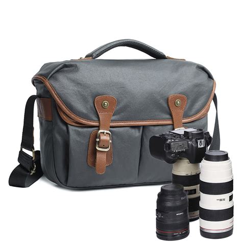 Etoplink E275 Single Shoulder Canvas Camera Bag Professional Dslr