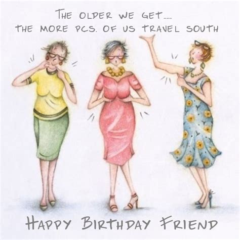 Birthday Ecards For Females Funny Happy Birthday Pictures Cartoon Best Friends Funny Postcards