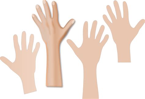 Hands Reaching Out Csp0993729 Search Vector Clipart Drawings