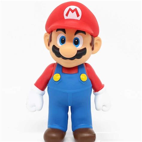 Muñeco Super Mario Bros Mario Figura 23 Cm Figuras Y Llaveros Com