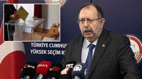 YSK Başkanı Yener Oy verme işlemi sorunsuz bir şekilde tamamlandı