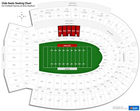 Ohio State Football Stadium Seating Chart Two Birds Home